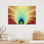 Copacabanaフラクタル ポスター (キッチン)