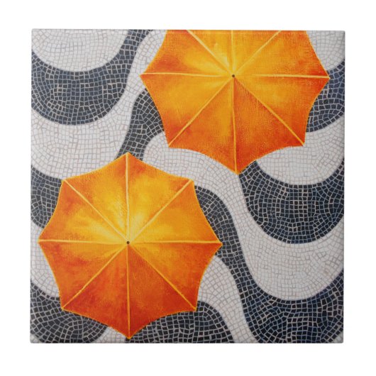 Copacabana Amarelo タイル (正面)