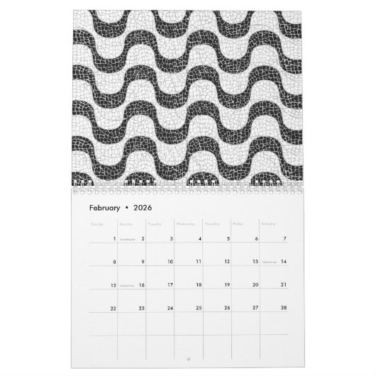 Copacabana Beach カレンダー (2月 2026)