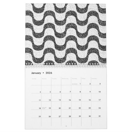 Copacabana Beach カレンダー (1月 2026)