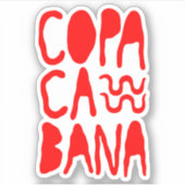 Copacabana Beach シール (正面)
