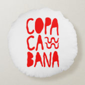 Copacabana Beach ラウンドクッション (裏面)