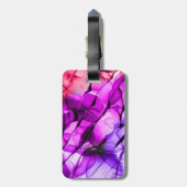 Copacabana Beach, Rio De Janeiro Luggage Tag ラゲッジタグ (裏面縦)