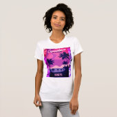 Copacabana Rio De Janeiro Brazil Beach T-Shirt Tシャツ (正面フル)