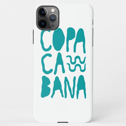 Copacabana RJ iPhoneケース (裏面)