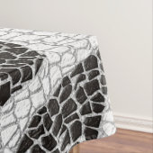 Copacabana Sidewalk Brazilian pattern テーブルクロス (インサイチュ)