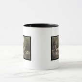 Copan、グアテマラの壊れたマヤの偶像 マグカップ (中央)