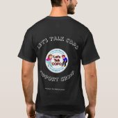 COPDの支援団体を話そう Tシャツ (裏面)