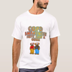 COPDの認識度のワイシャツ Tシャツ