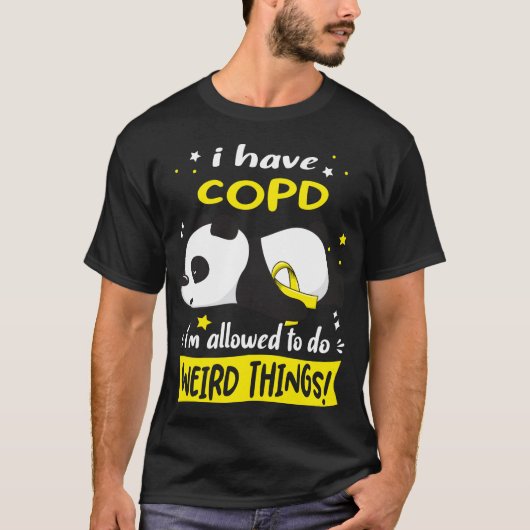 COPD認識度ギフトのサポート Tシャツ (正面)