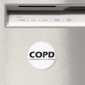 COPD – 慢性強迫性鸚鵡病 マグネット (インサイチュ (食洗機))