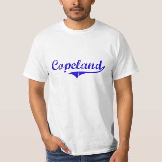 Copelandの姓のクラシックなスタイル Tシャツ (正面)