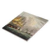 Copenhaの前のデンマークの艦隊の破壊 タイル (側面)