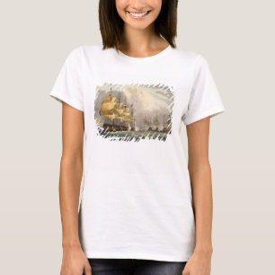 Copenhaの前のデンマークの艦隊の破壊 Tシャツ
