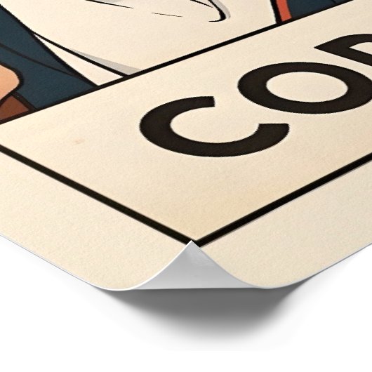 Copenhage vintage travel poster, ポスター (角)