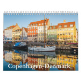 Copenhagen-Denmark Calendar カレンダー (カバー)