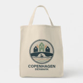 Copenhagen Denmark Europe トートバッグ (裏面)