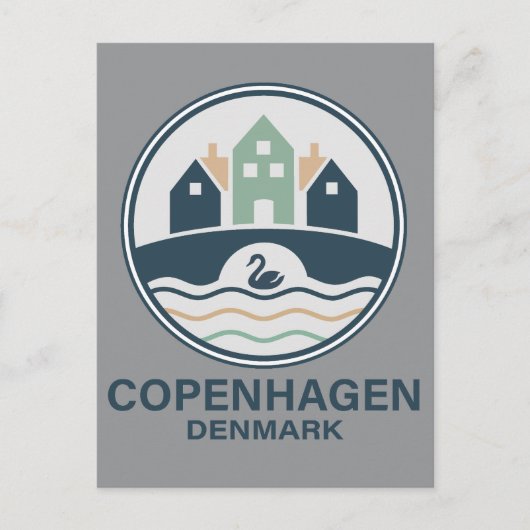 Copenhagen Denmark Europe ポストカード (正面)