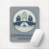 Copenhagen Denmark Europe マウスパッド (マウス)