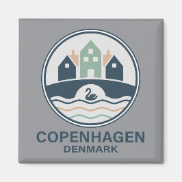 Copenhagen Denmark Europe マグネット