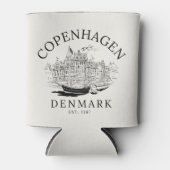 Copenhagen Denmark Landscape 缶クーラー (正面)