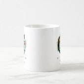 Copenhagen Monogram Letter C Personalized Gift コーヒーマグカップ (中央)