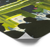 Copenhagen Painting Denmark Travel Poster Danish A ポスター (角)