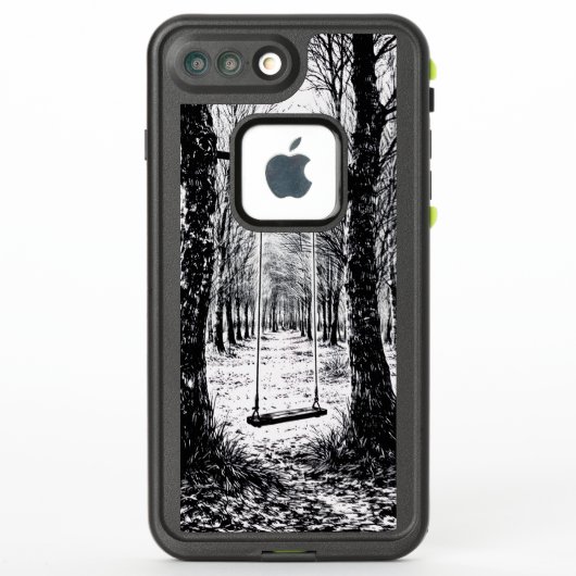 Copertina per telefono elegante con paesaggi natur LifeProof iPhoneケース (裏面)