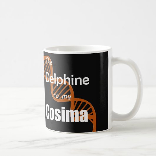 Cophineの一致のマグ コーヒーマグカップ (右)