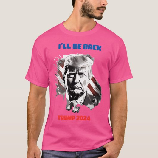 Copie De Trump 2024 – 戻ってくる Tシャツ (正面)