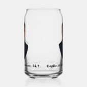 COPILOT.AI 飲料缶型グラス ガラス缶 (右)