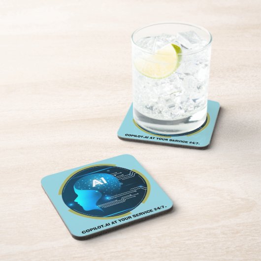Copilot.AI at your service, 24/7. コースター (右側)