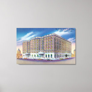 CopleyのSheratonのホテルの外観 キャンバスプリント