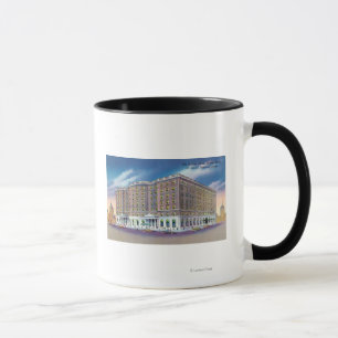 CopleyのSheratonのホテルの外観 マグカップ