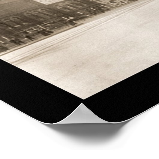 Copley Square Boston写真1910 ポスター (角)