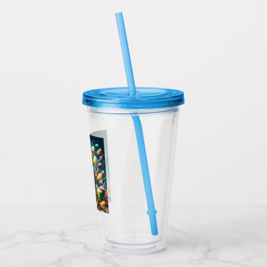 Copo de Acrílico アクリルタンブラー (左)