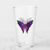 Copo de Vidro (Glass Cup) Borboleta Mística タンブラーグラス (裏面)