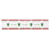 Copos de Nieves ショートテーブルランナー (横)