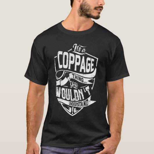 COPPAGEのものだ、あなたにはわからないだろう Tシャツ (正面)
