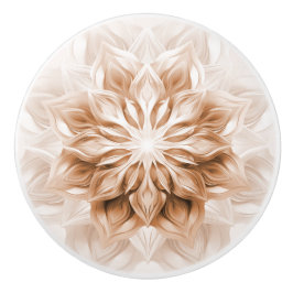 Copper 3D Shiny Mandala セラミックノブ