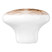 Copper 3D Shiny Mandala セラミックノブ (側面)