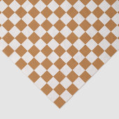 Copper and eggshell checkerboard pattern 薄葉紙 (詳細)