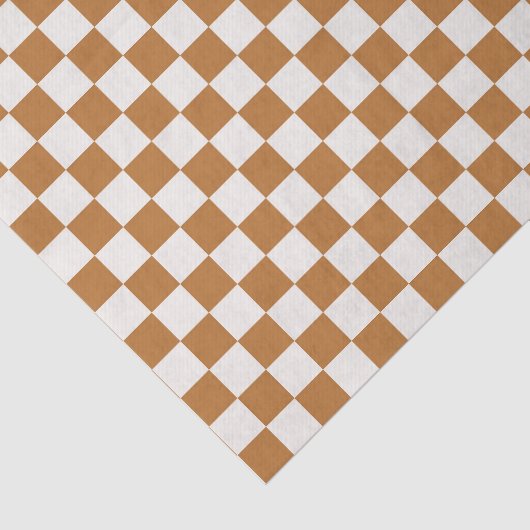 Copper and eggshell checkerboard pattern 薄葉紙 (詳細)