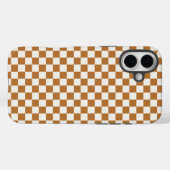 Copper and eggshell checkerboard pattern Case-Mate iPhoneケース (裏面 (横))