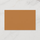 Copper Brown European名刺 名刺 (正面)