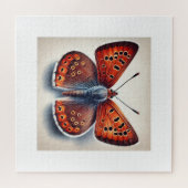 Copper Butterflies 141024IREF242 - Watercolor ジグソーパズル (横)
