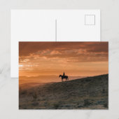 Copper Canyon Anniversary Invitation - Rich Metall シーズンポストカード (正面/裏面)