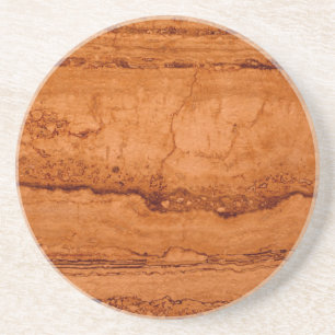 Copper Canyon Granite, amber gold Sedona mountains コースター