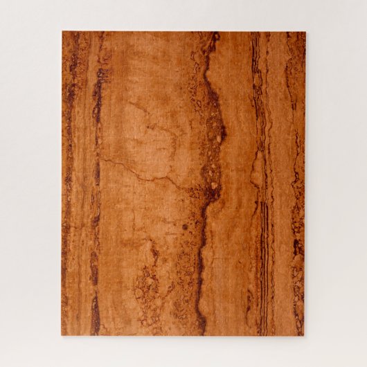 Copper Canyon Granite, amber gold Sedona mountains ジグソーパズル (縦)