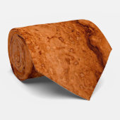Copper Canyon Granite, amber gold Sedona mountains ネクタイ (ロール)